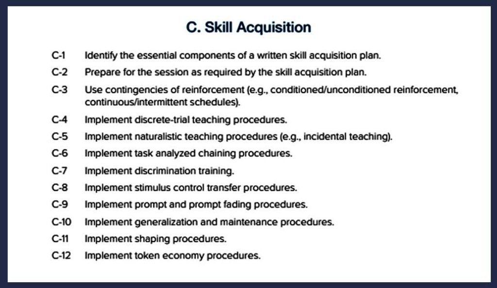 Skill Acquisition